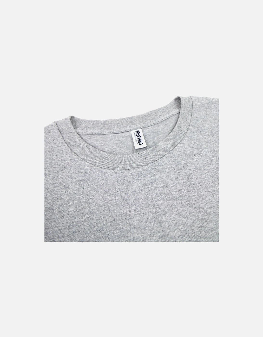 Underwear Tape Cuff Sleeve T Shirt Grey 0489