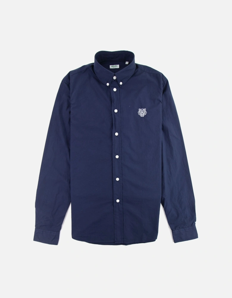 Casual Tiger Shirt Navy