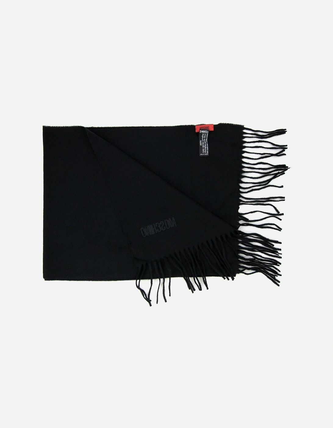 Sciarpa Knitted Logo Scarf Black