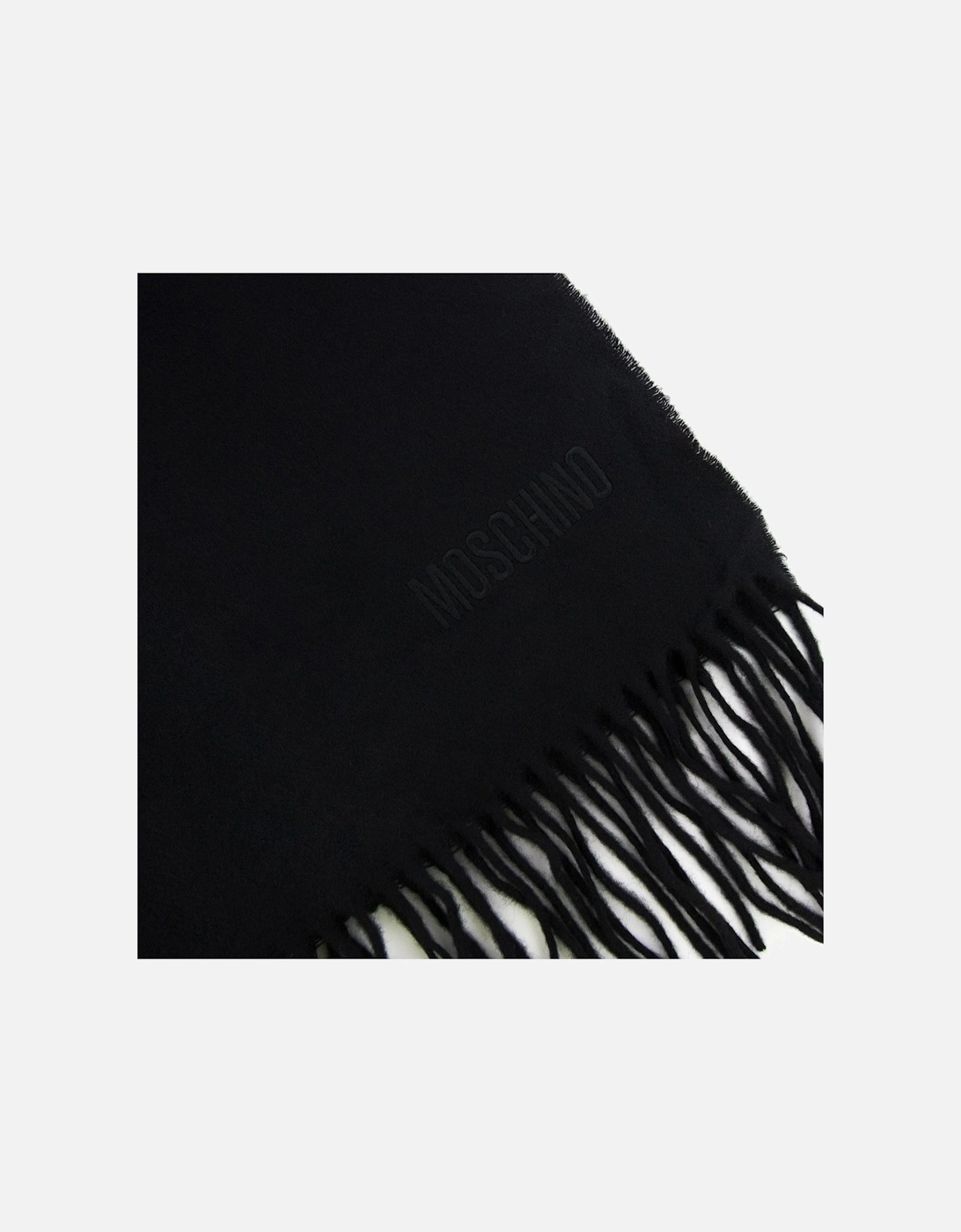 Sciarpa Knitted Logo Scarf Black