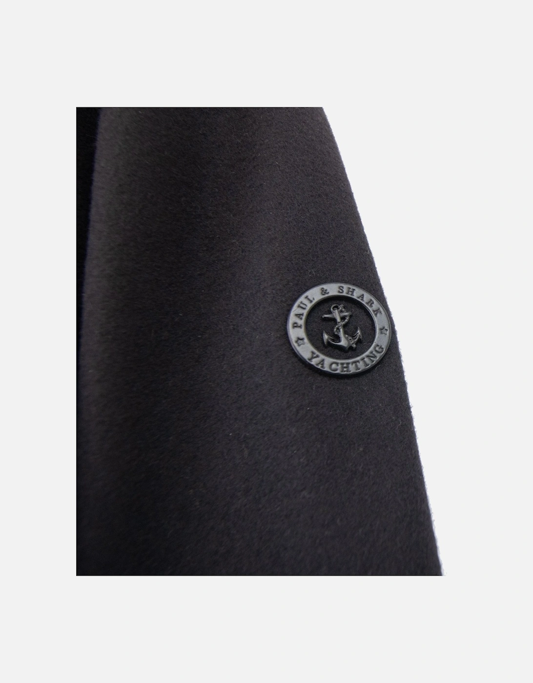 Paul And Shark Metal Arm Logo Woven Jacket Black 050