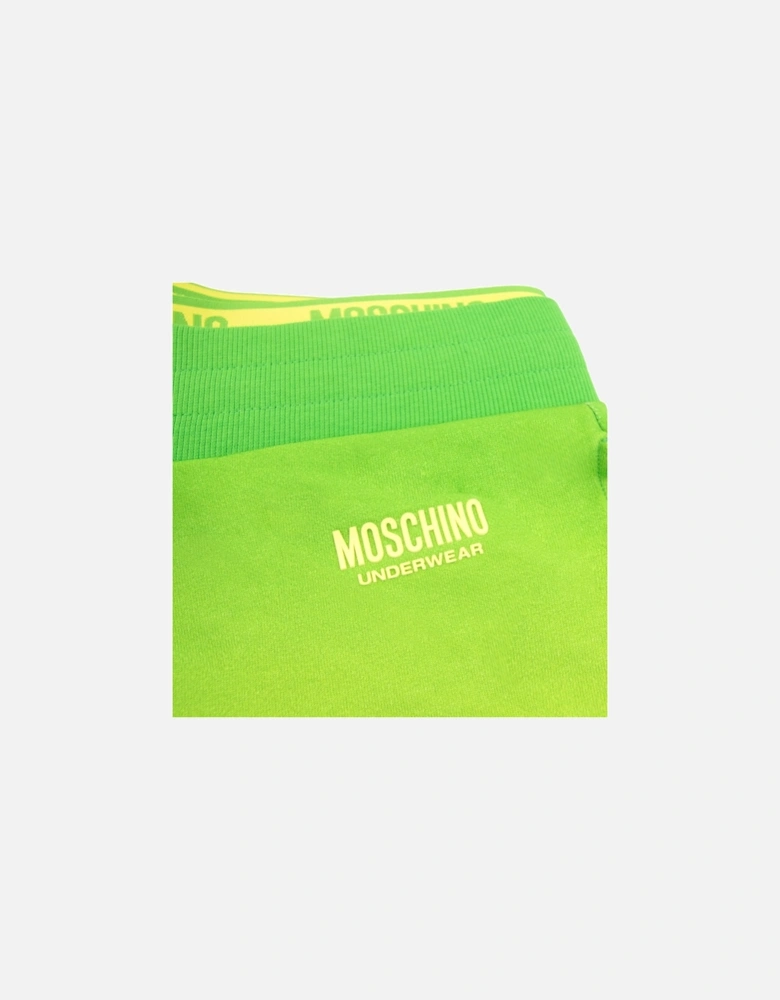 Underwear Waist Band Logo Bermuda Shorts Green/yellow