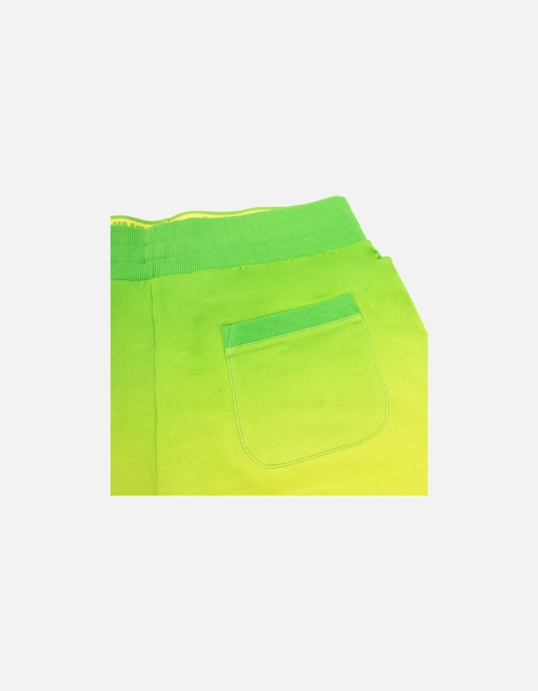 Underwear Waist Band Logo Bermuda Shorts Green/yellow