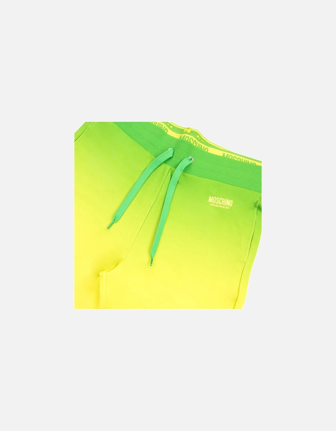 Underwear Waist Band Logo Bermuda Shorts Green/yellow