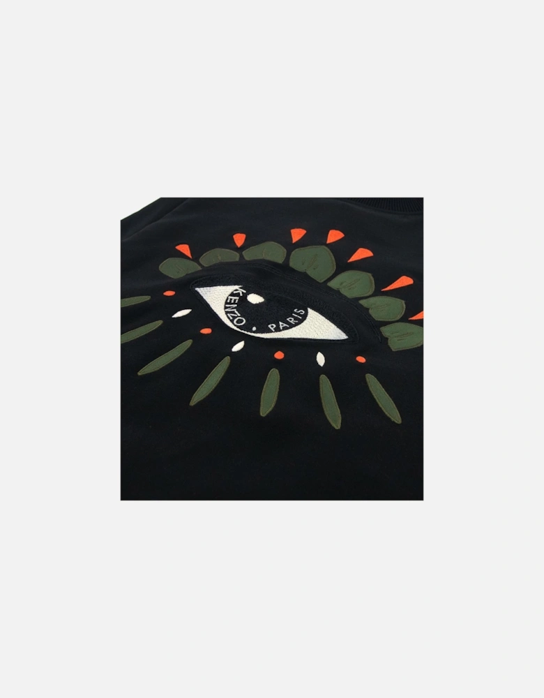 Eye Woven Sweat Black