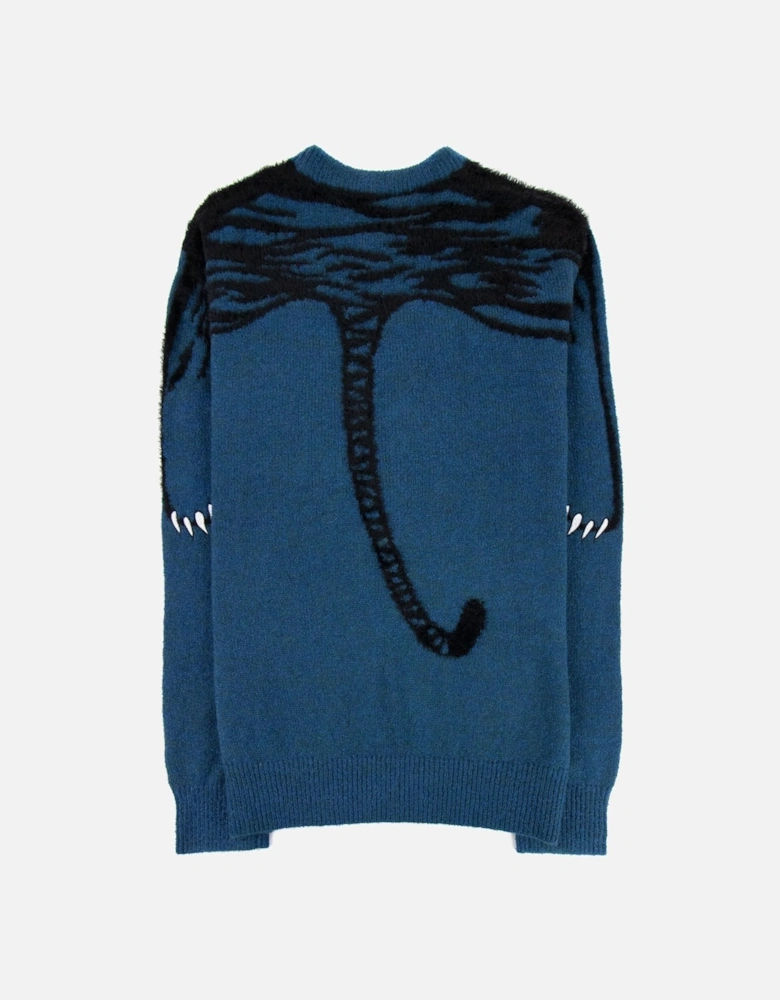 Claw Tiger Jumper Blue/orange