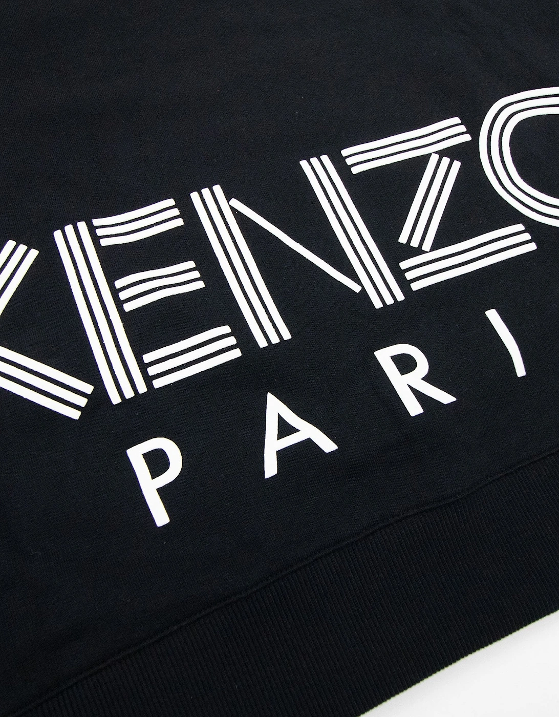 Sweatshirt Writing Black