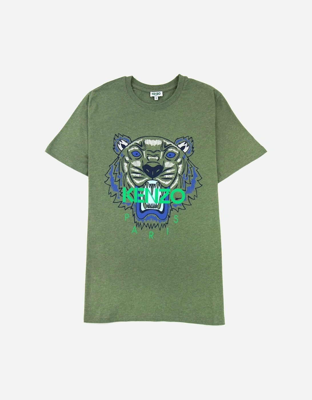 Icon Tiger T-shirt Marl Green, 4 of 3