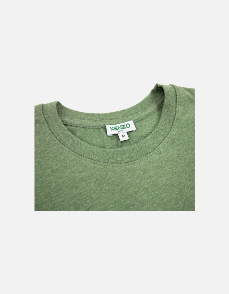 Icon Tiger T-shirt Marl Green