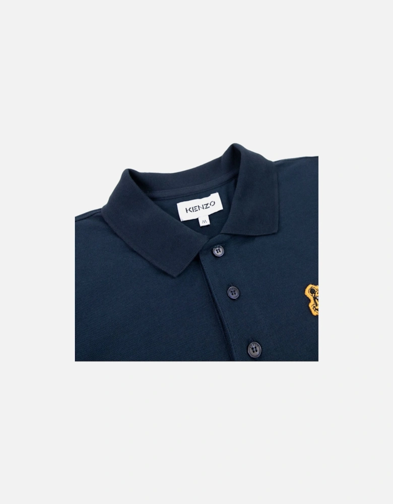 Tiger Crest Polo Navy