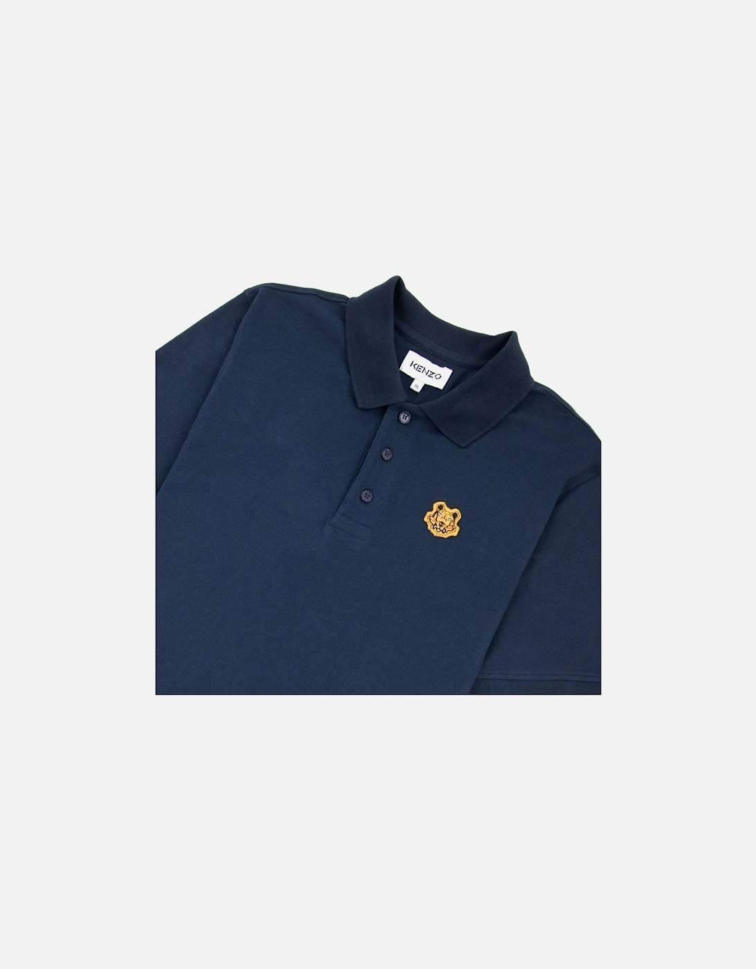 Tiger Crest Polo Navy