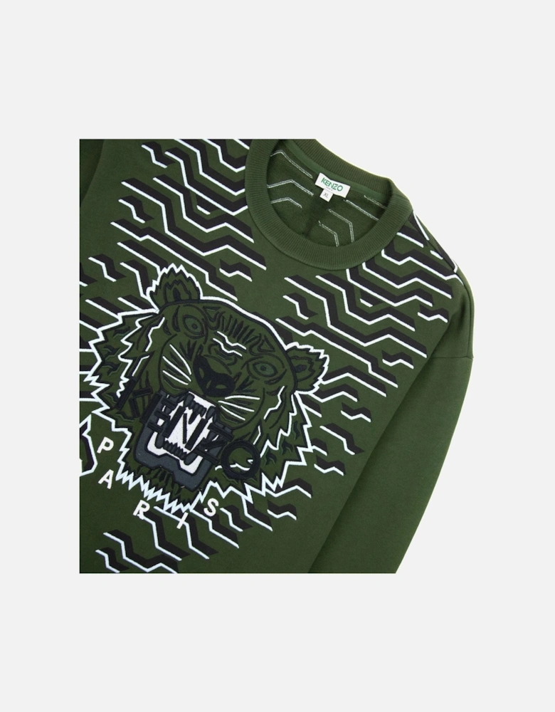 Tiger Tail Sweat Khaki