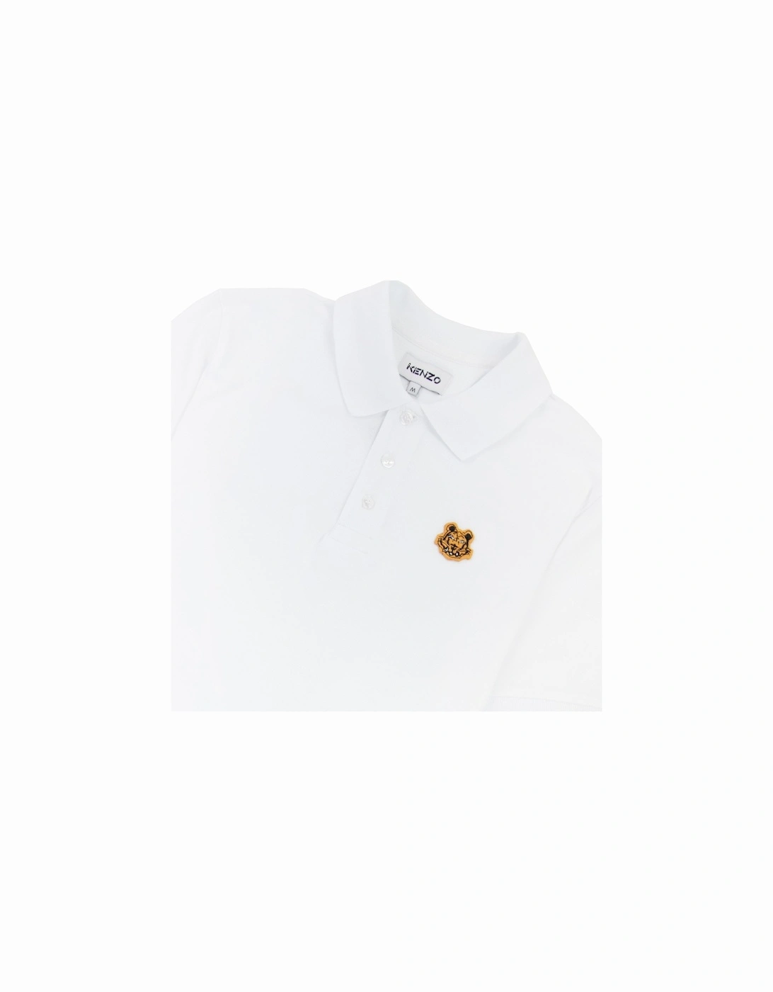 Tiger Crest Polo White