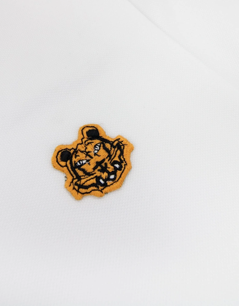 Tiger Crest Polo White
