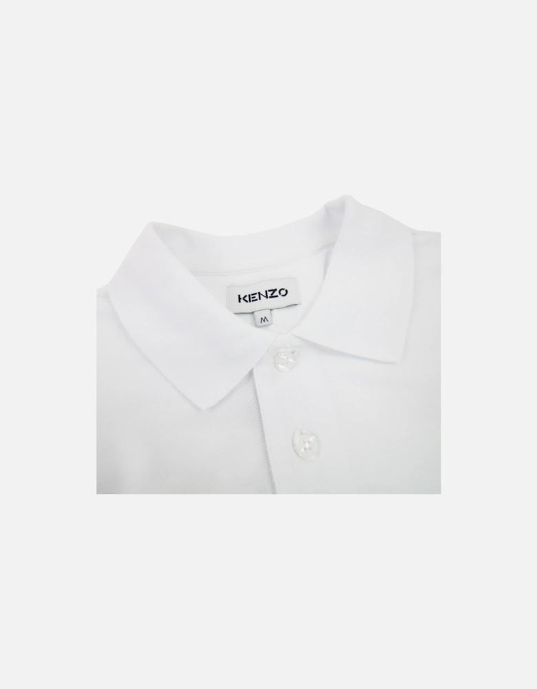 Tiger Crest Polo White