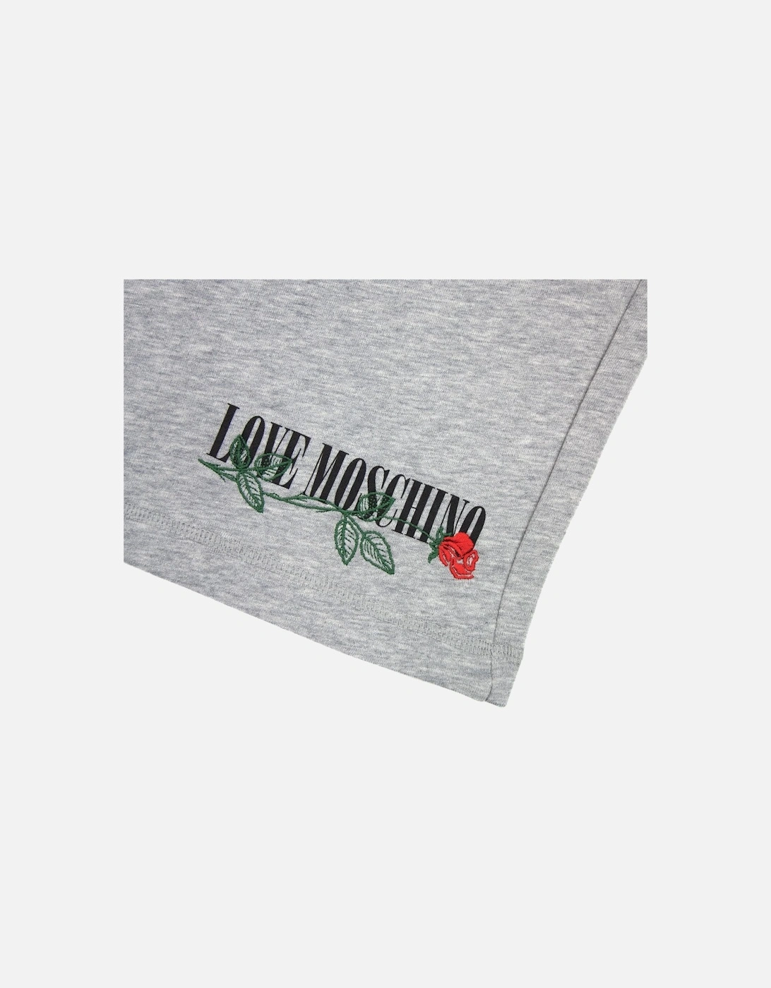 Rose Logo Shorts Grey