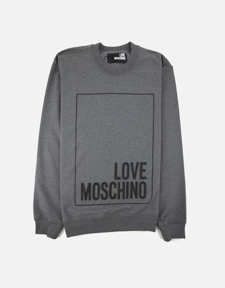 Box Logo Sweater Dark Grey