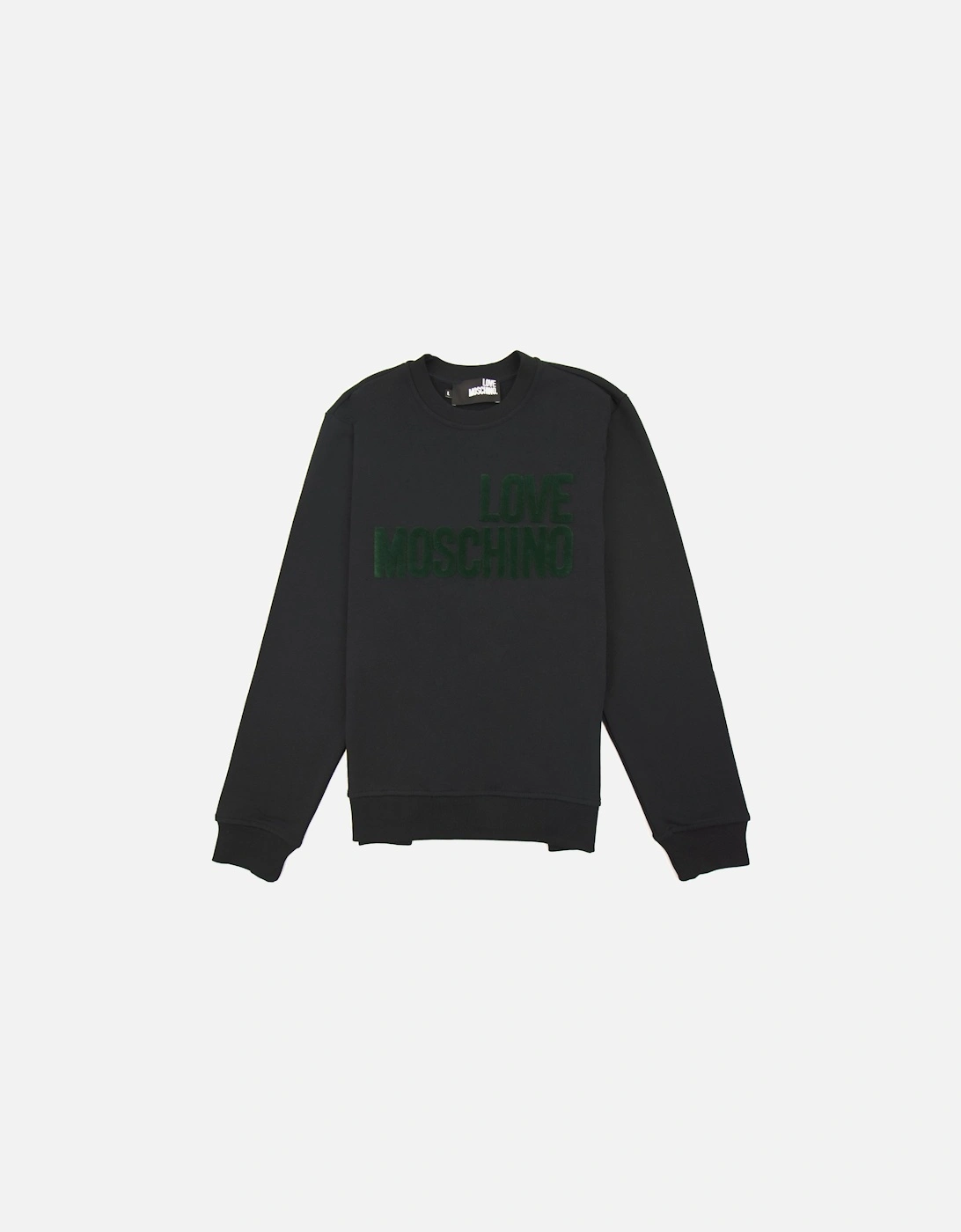 Grass Logo Sweatshirt Black, 5 of 4