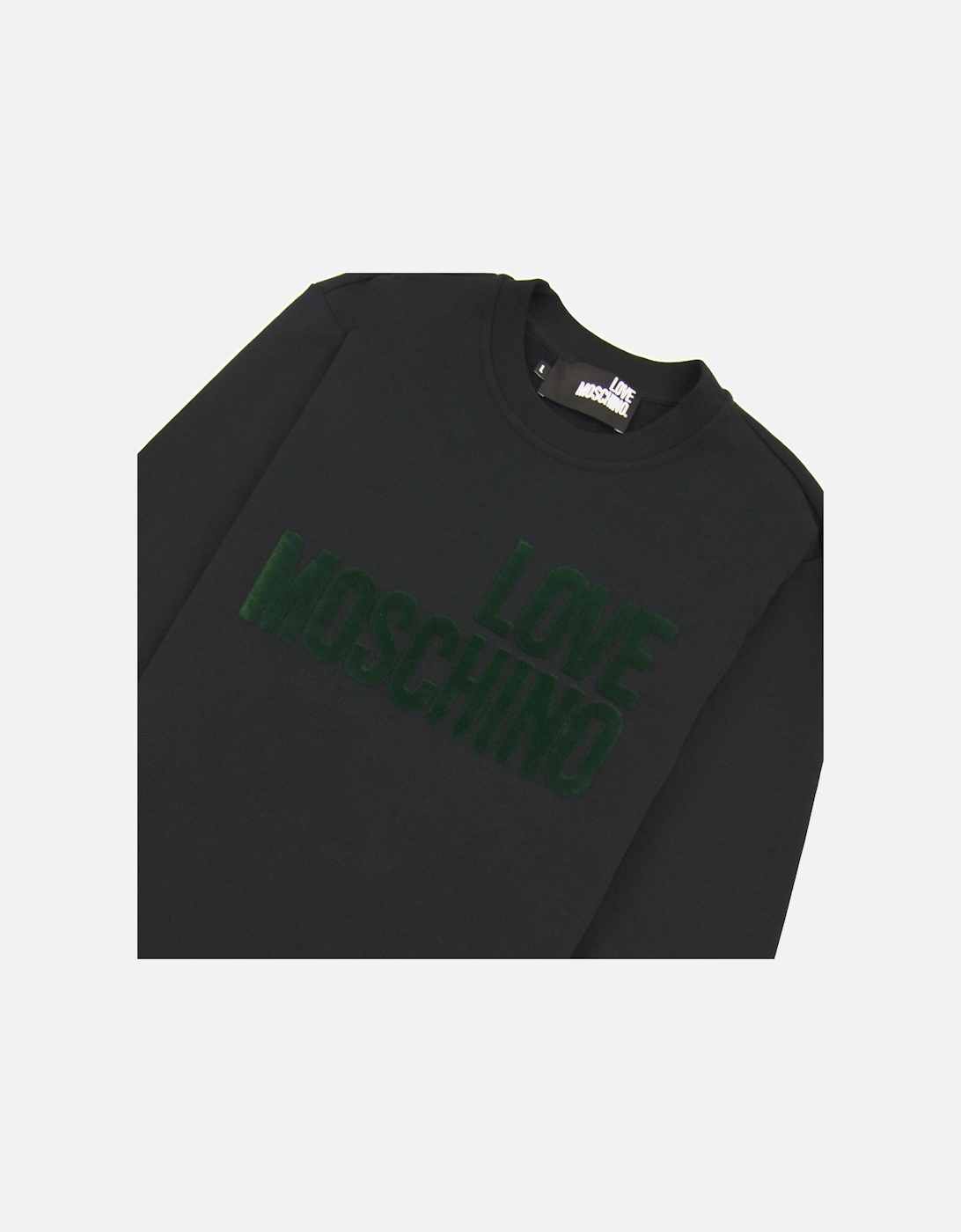 Grass Logo Sweatshirt Black