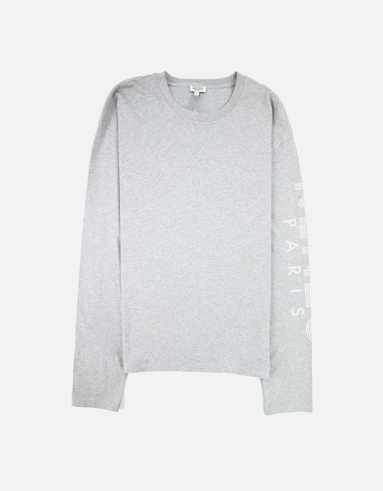 Sport Long Sleeve T Shirt Grey