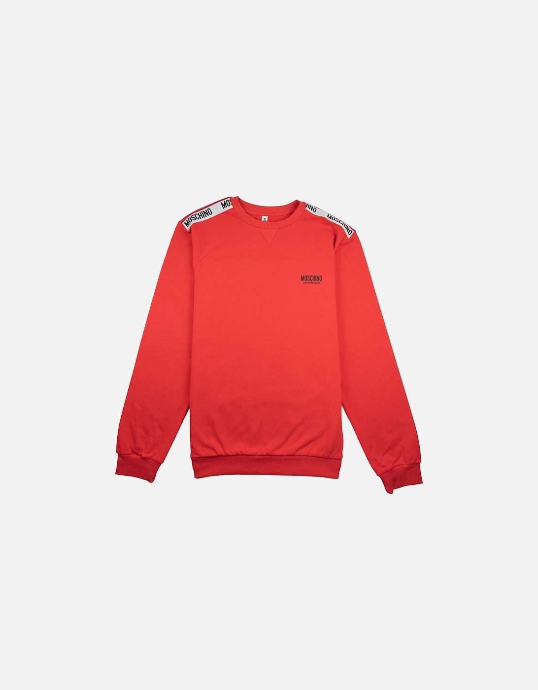 Underwear Shoulder Logo Sweatshirt Red, 3 of 2