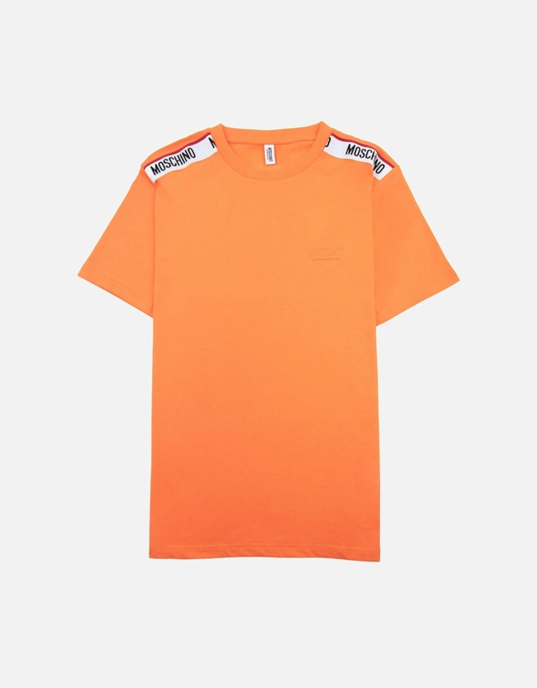 Underwear Tape Logo T-shirt Orange 0035