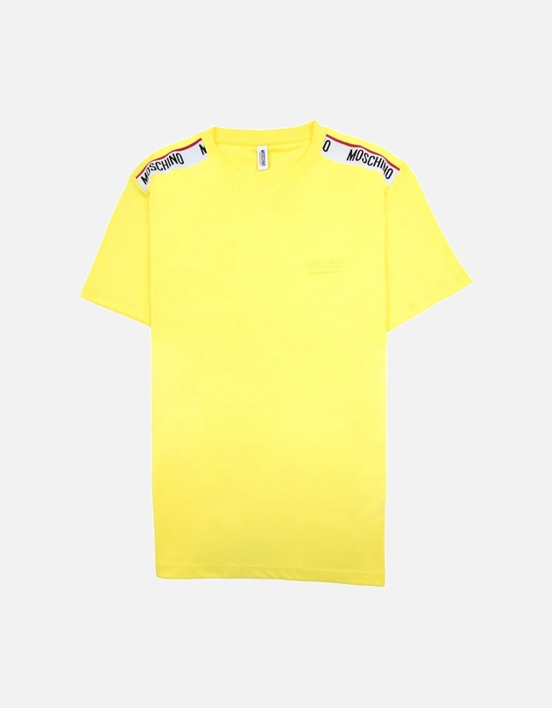Underwear Tape Logo T-shirt Yellow 0021