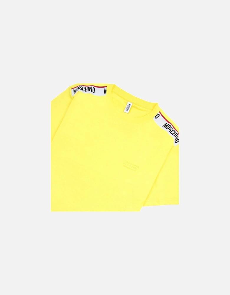 Underwear Tape Logo T-shirt Yellow 0021