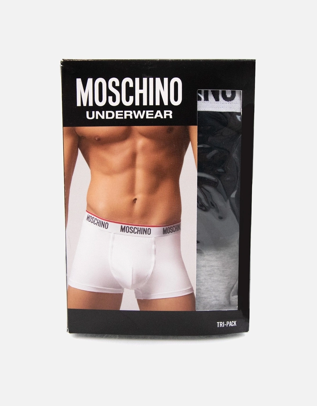 Underwear Logo 3 Pack Boxer Shorts Multi 5555, 4 of 3