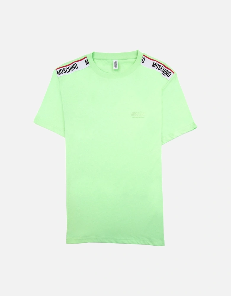 Underwear Tape Logo T-shirt Green 0449
