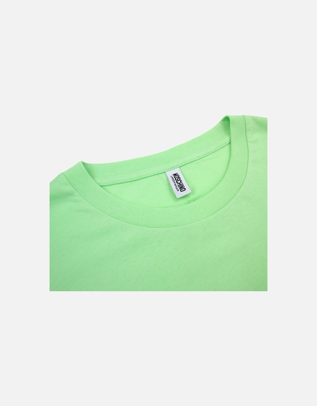 Underwear Chest Logo Tape T Shirt Green 0449
