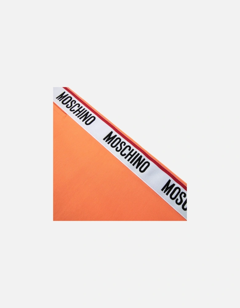 Underwear Logo Tape Shorts Orange 0035