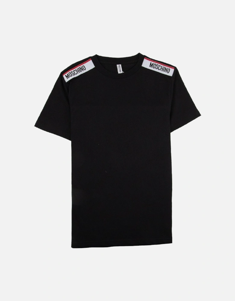 Underwear Tape Logo T-shirt Black