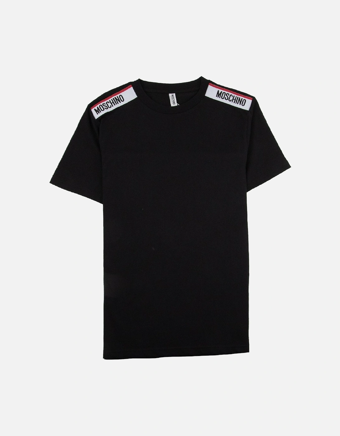 Underwear Tape Logo T-shirt Black, 3 of 2