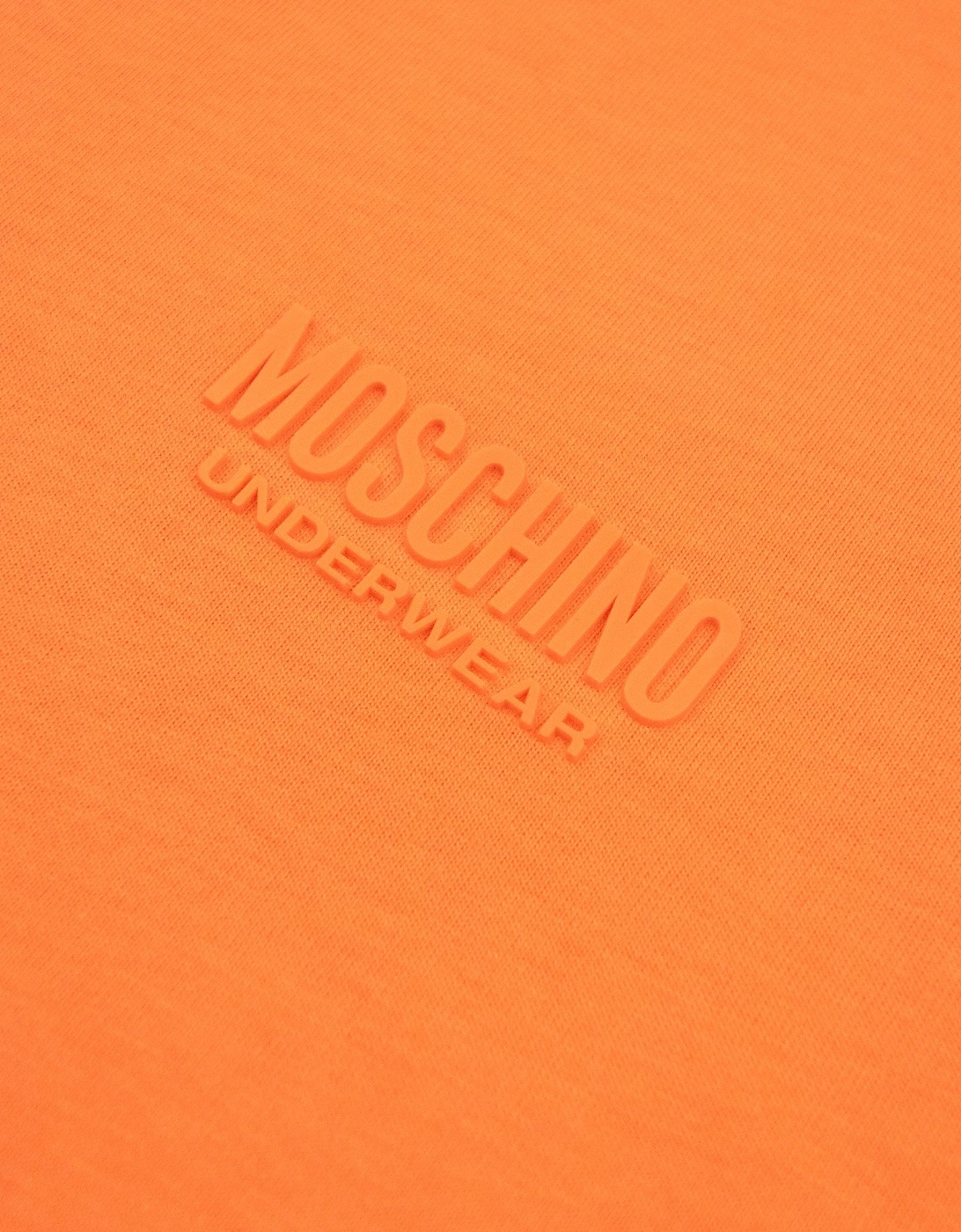 Underwear Chest Logo Tape T Shirt Orange 0035