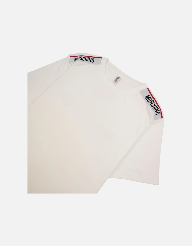 Underwear Tape Logo T-shirt White