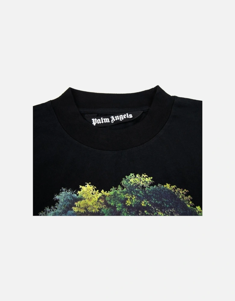 Hunting In The Forest T Shirt Black/light Blue