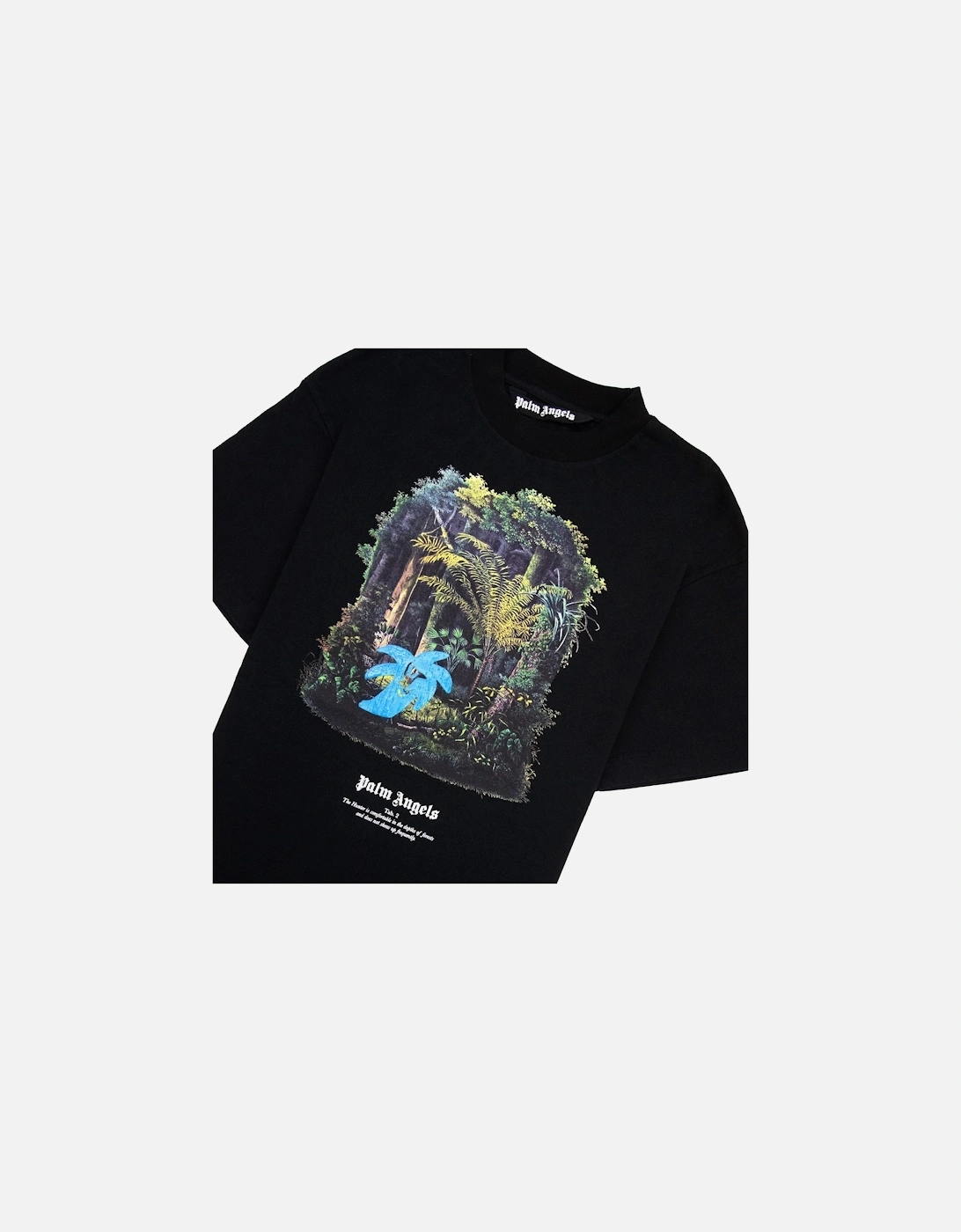 Hunting In The Forest T Shirt Black/light Blue