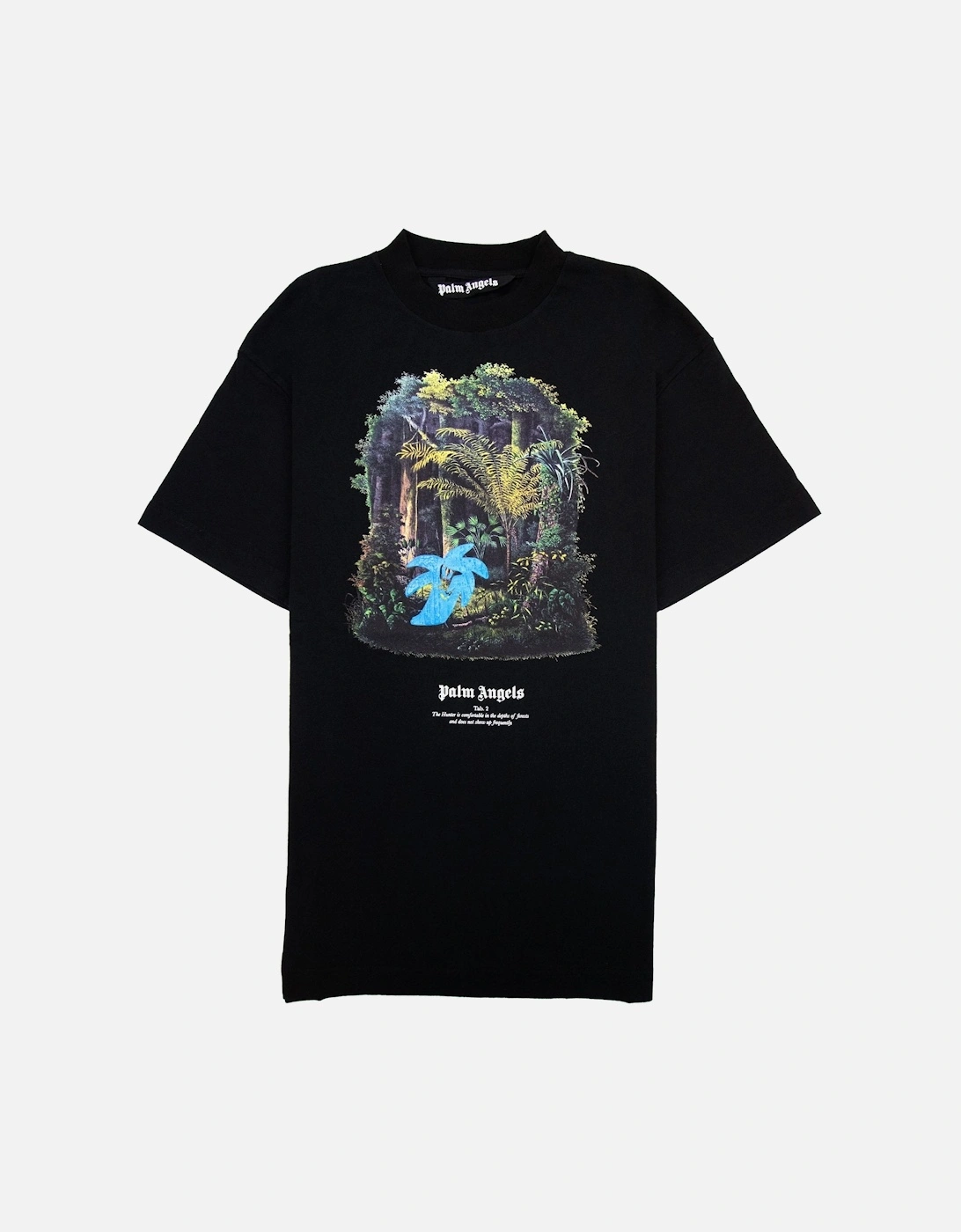 Hunting In The Forest T Shirt Black/light Blue, 5 of 4