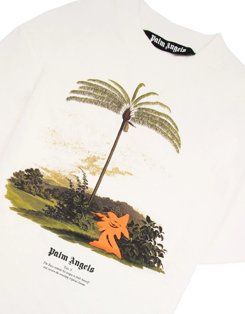 Enzo From The Tropics T Shirt White/orange