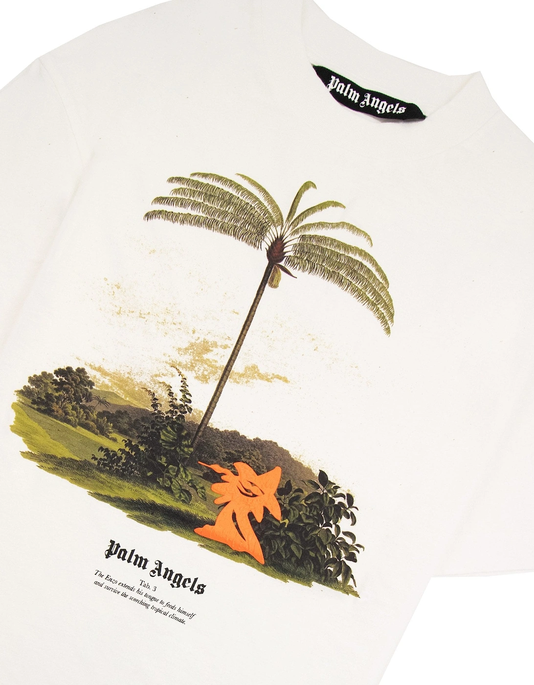 Enzo From The Tropics T Shirt White/orange