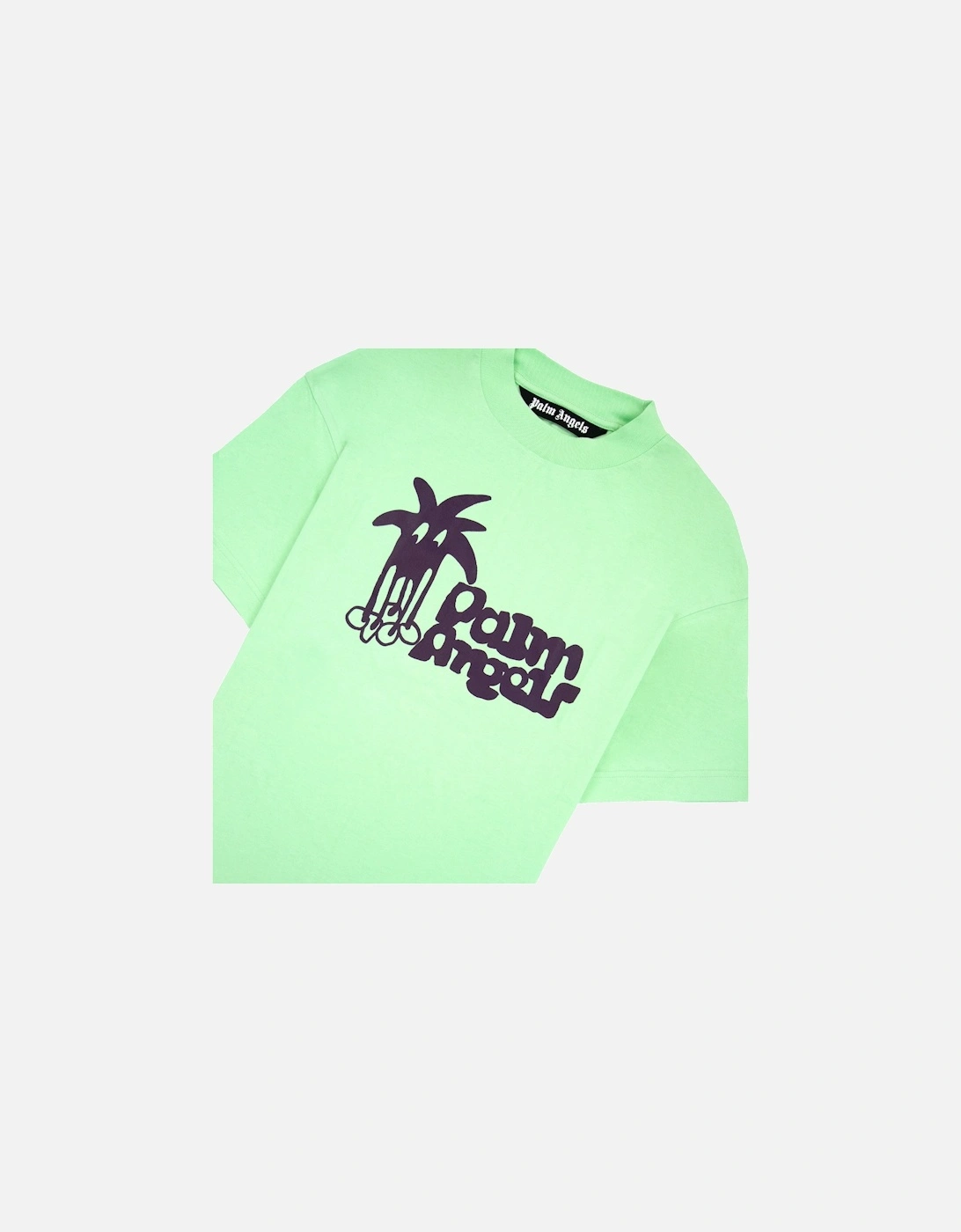 Douby Classic T Shirt Light Green Purple