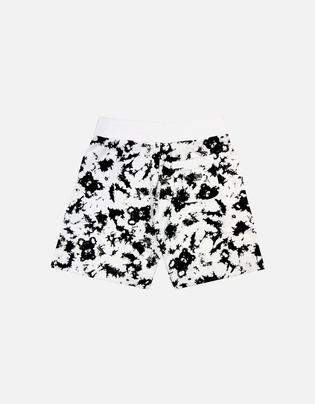 Underwear Paint Bear Tape Shorts White/black 1555