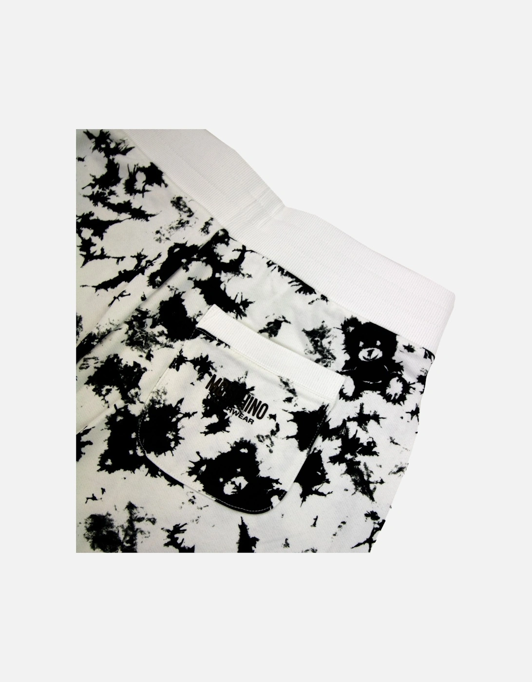 Underwear Paint Bear Tape Shorts White/black 1555