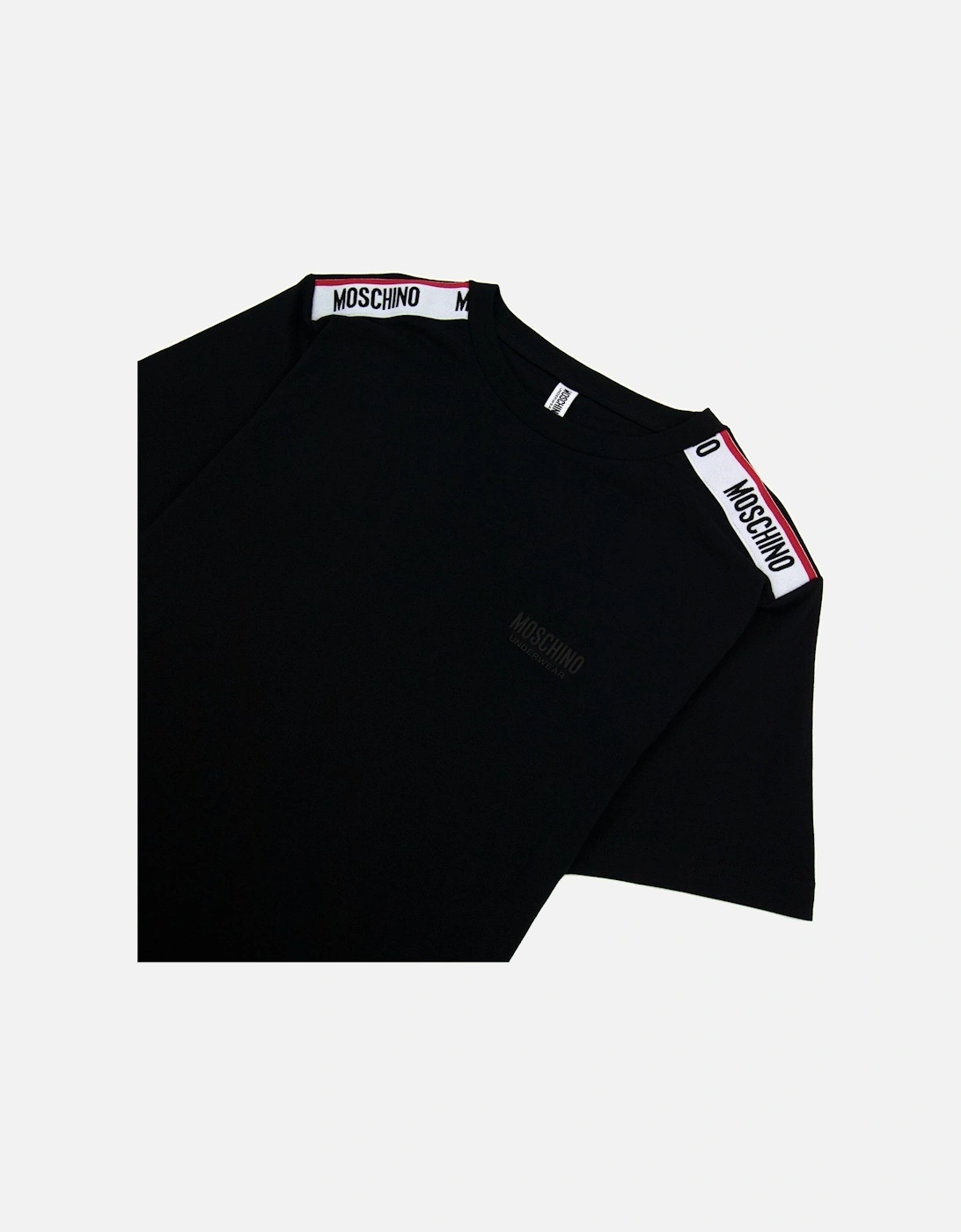 Underwear Tape Logo T-shirt Black 0555