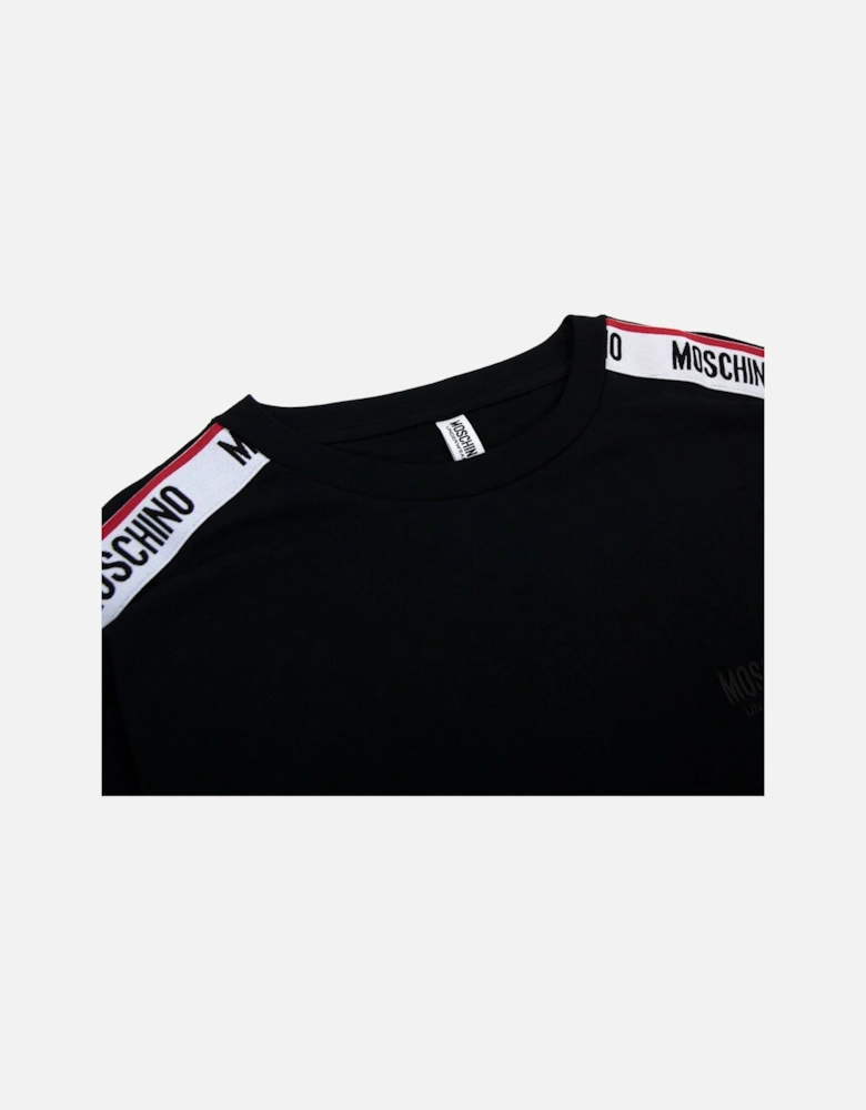 Underwear Tape Logo T-shirt Black 0555