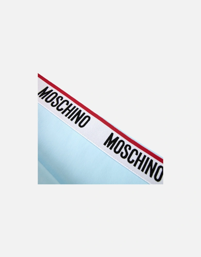 Underwear Tape Logo Crew Neck Sweatshirt Sky Blue 0332