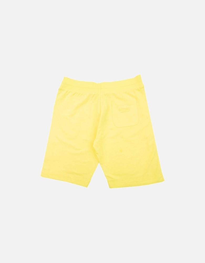 Underwear Logo Tape Shorts Yellow 0021