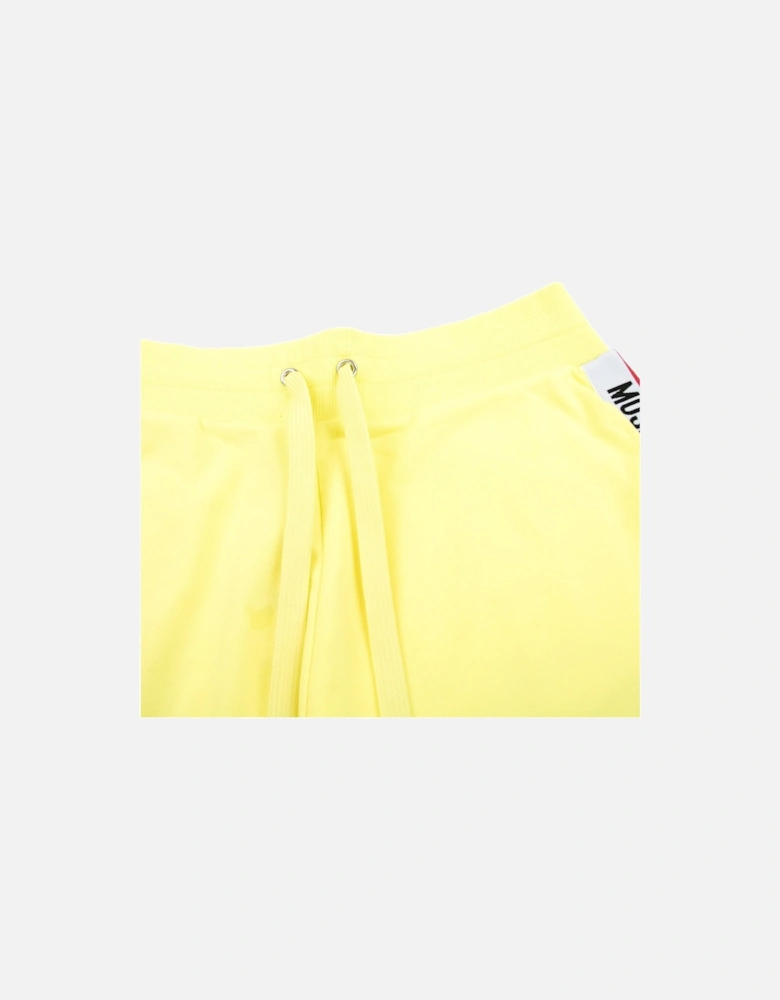 Underwear Logo Tape Shorts Yellow 0021