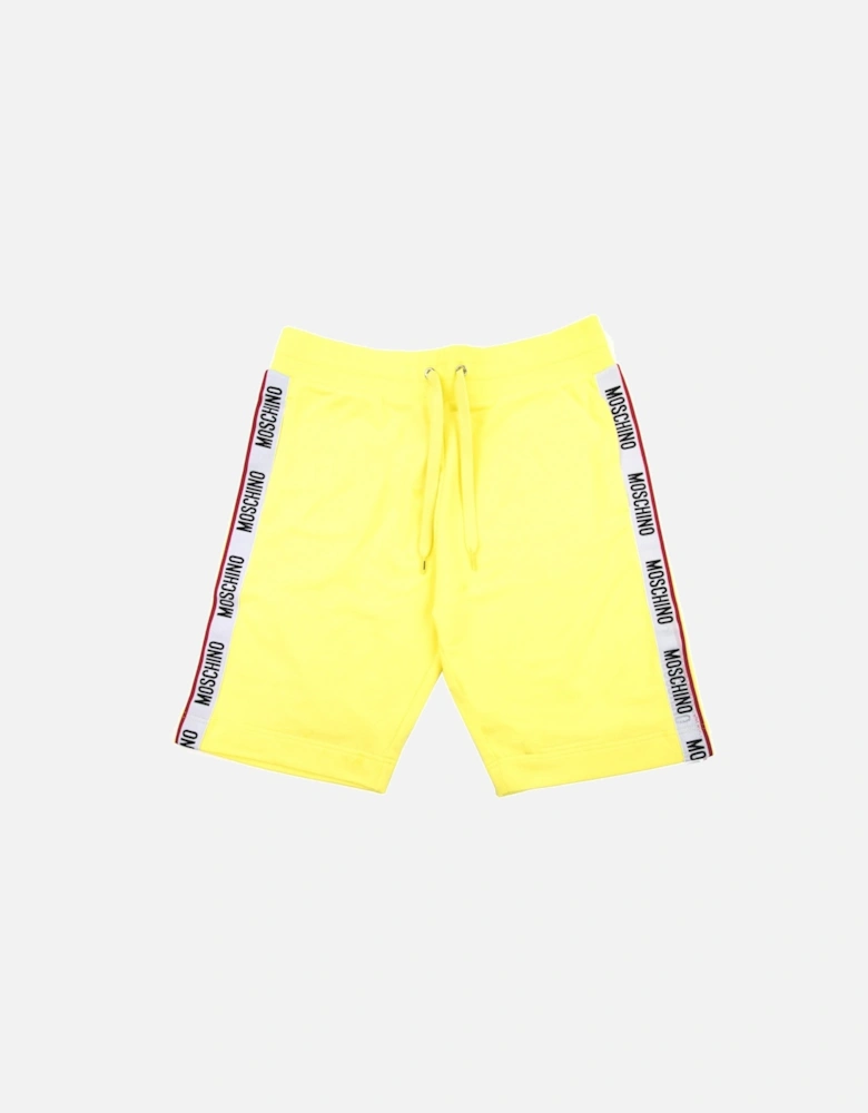 Underwear Logo Tape Shorts Yellow 0021